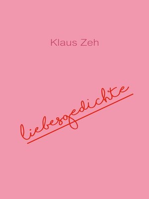 cover image of Liebesgedichte